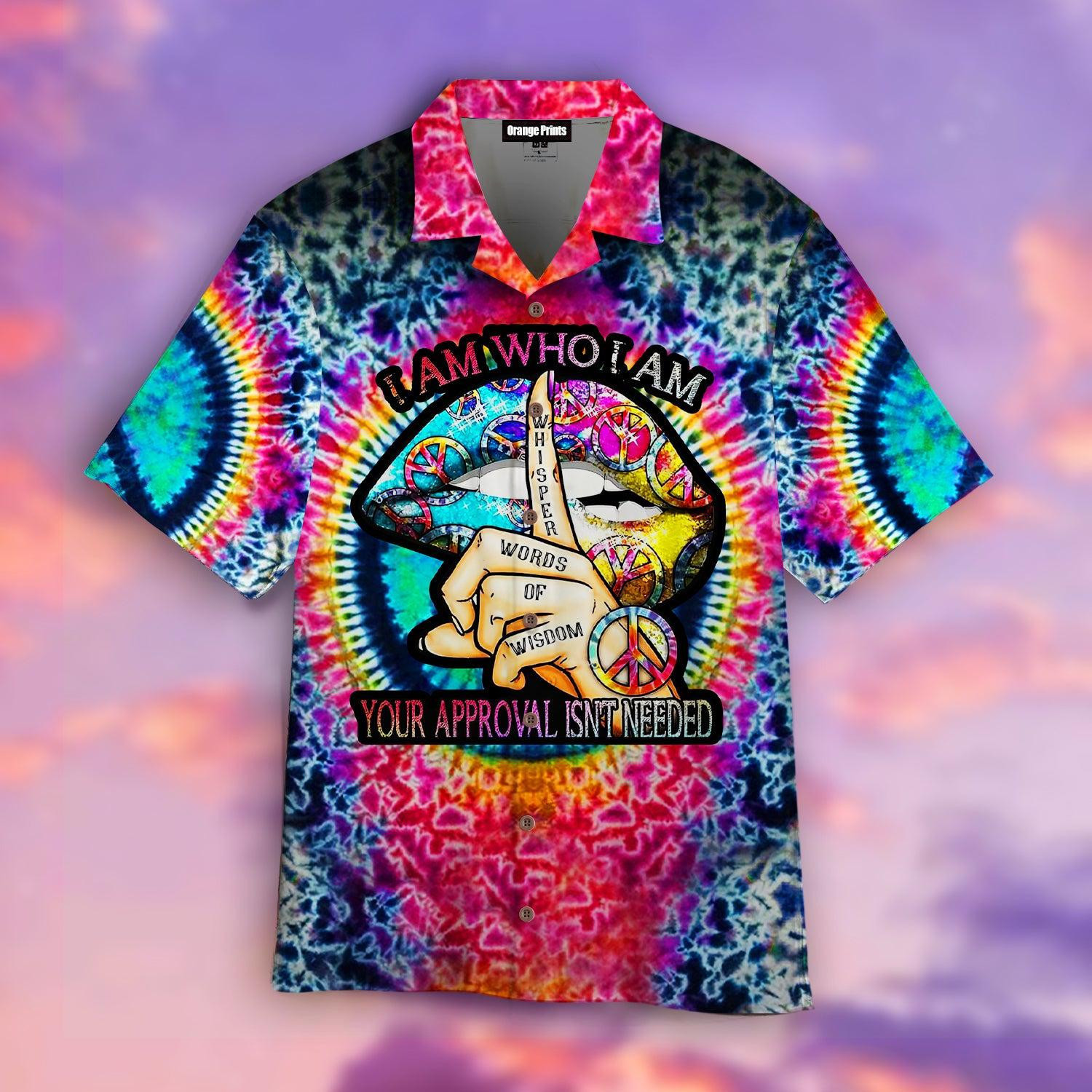 Hippie Girl I Am Who I Am Hawaiian Shirt