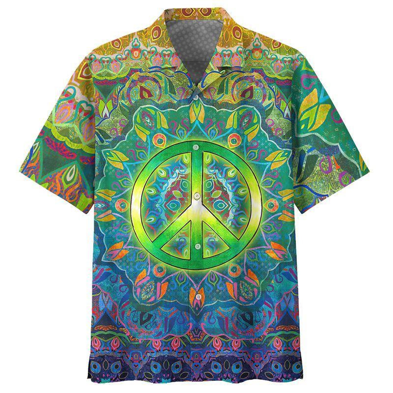 Hippie Hawaiian Shirt