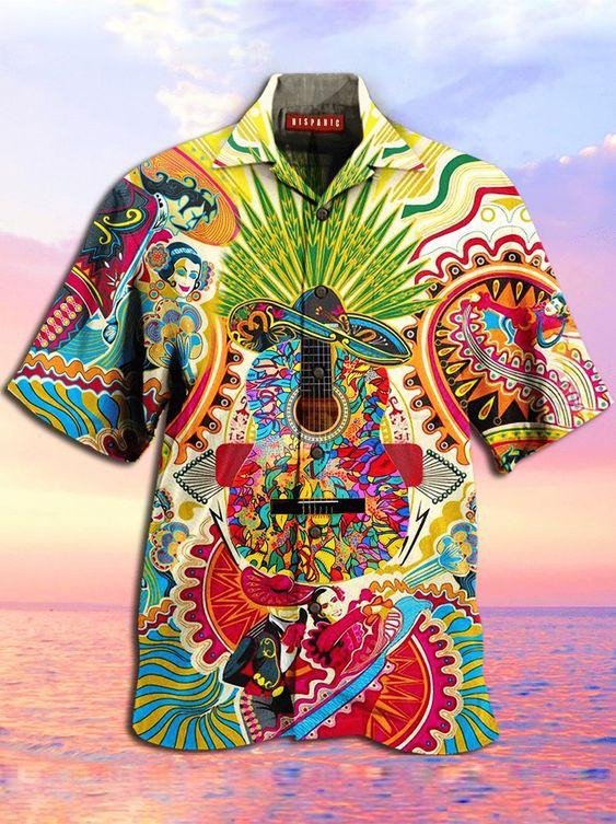 Hippie Hawaiian Shirt
