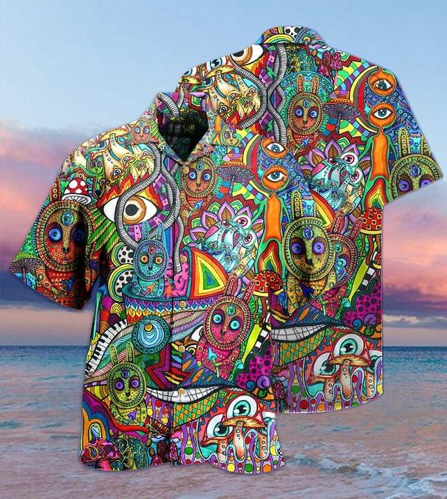 Hippie Hawaiian Shirt