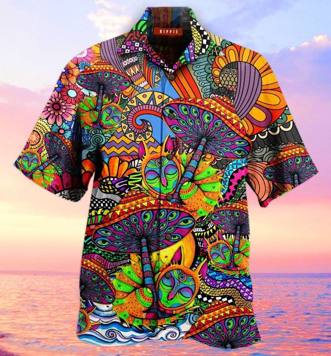 Hippie Unisex Hawaiian Shirt