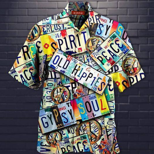Hippies Hawaiian Shirt