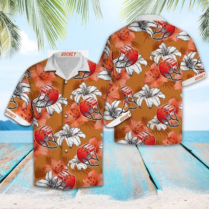 Hockey Lover Hawaiian Shirt