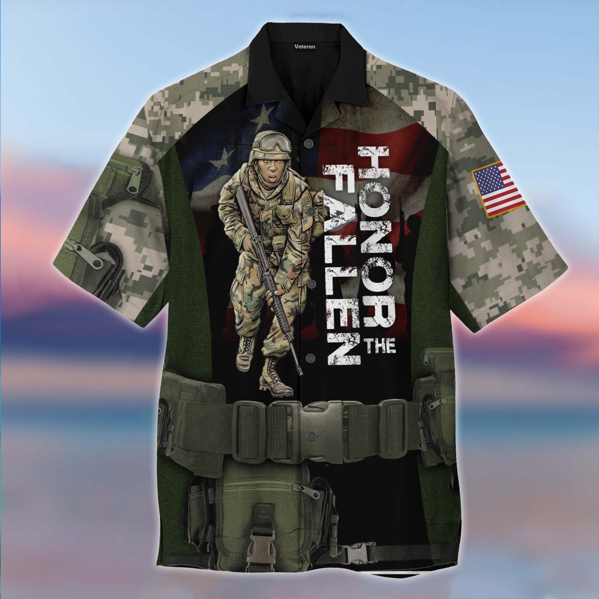Honor The Fallen Hawaiian Shirt