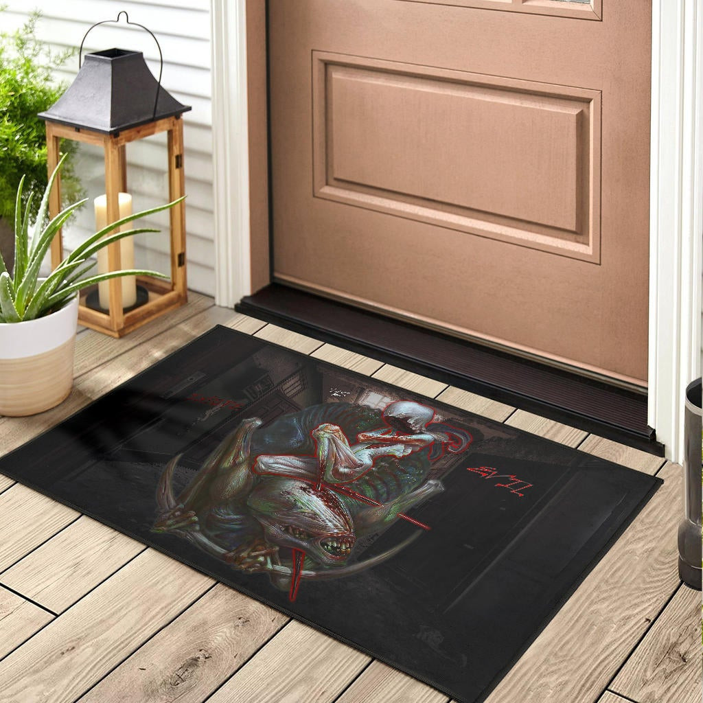 Horror Movie The Evil Within Monster Evil Inside Us Rubber Doormat Home Decor - Image 3