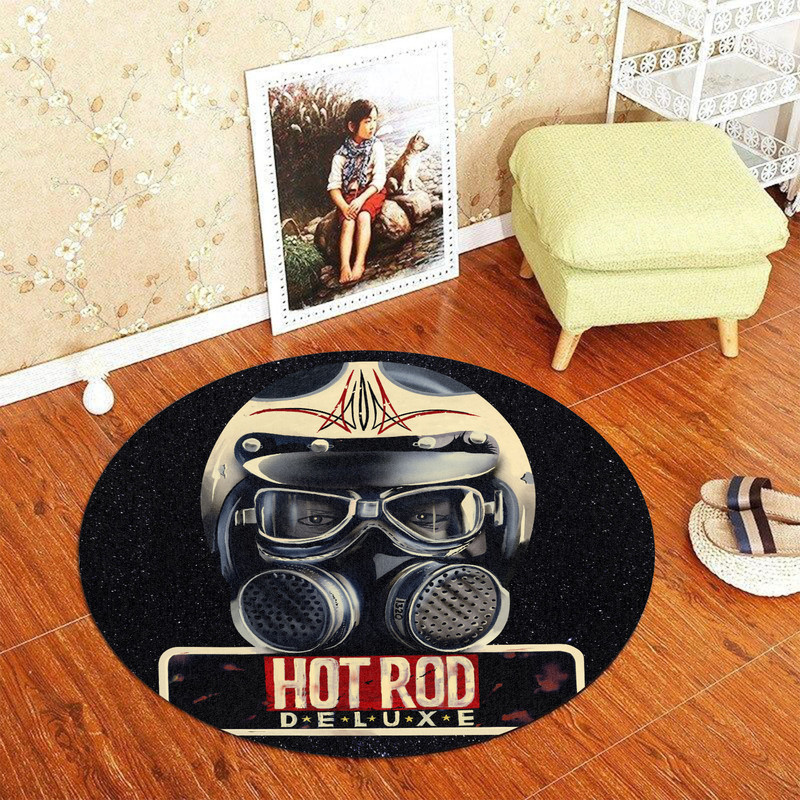 Hot Rod Deluxe Round Rug Carpet Bedroom Livingroom Home Decor