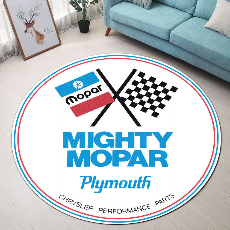 Hot Rod Drag Racing Round Rug Carpet Bedroom Livingroom Home Decor