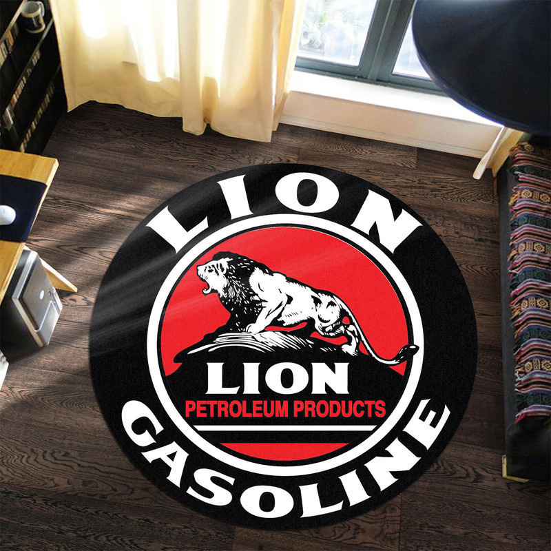 Hot Rod Gasoline Vintage Round Rug Carpet Bedroom Livingroom Home Decor - Image 3