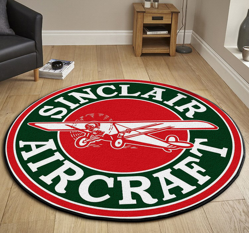 Hot Rod Gasoline Vintage Round Rug Carpet Bedroom Livingroom Home Decor - Image 3