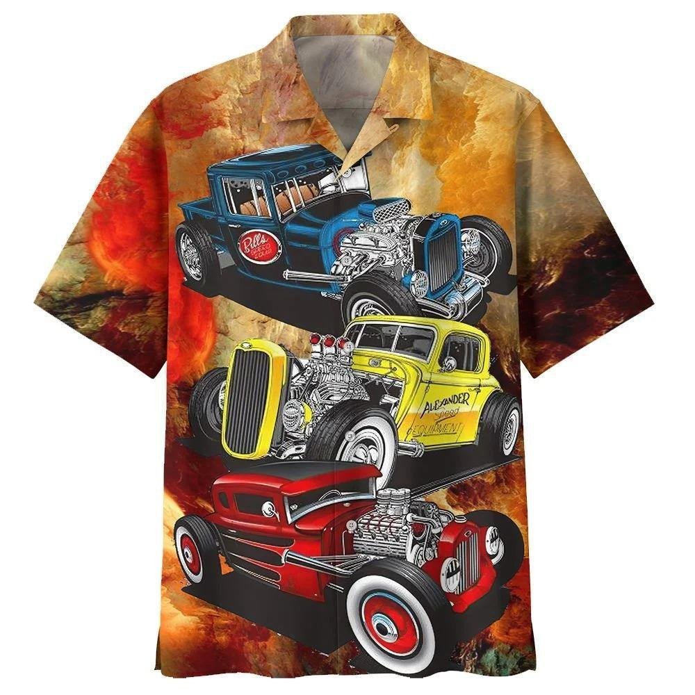 Hot Rod Hawaiian Shirt