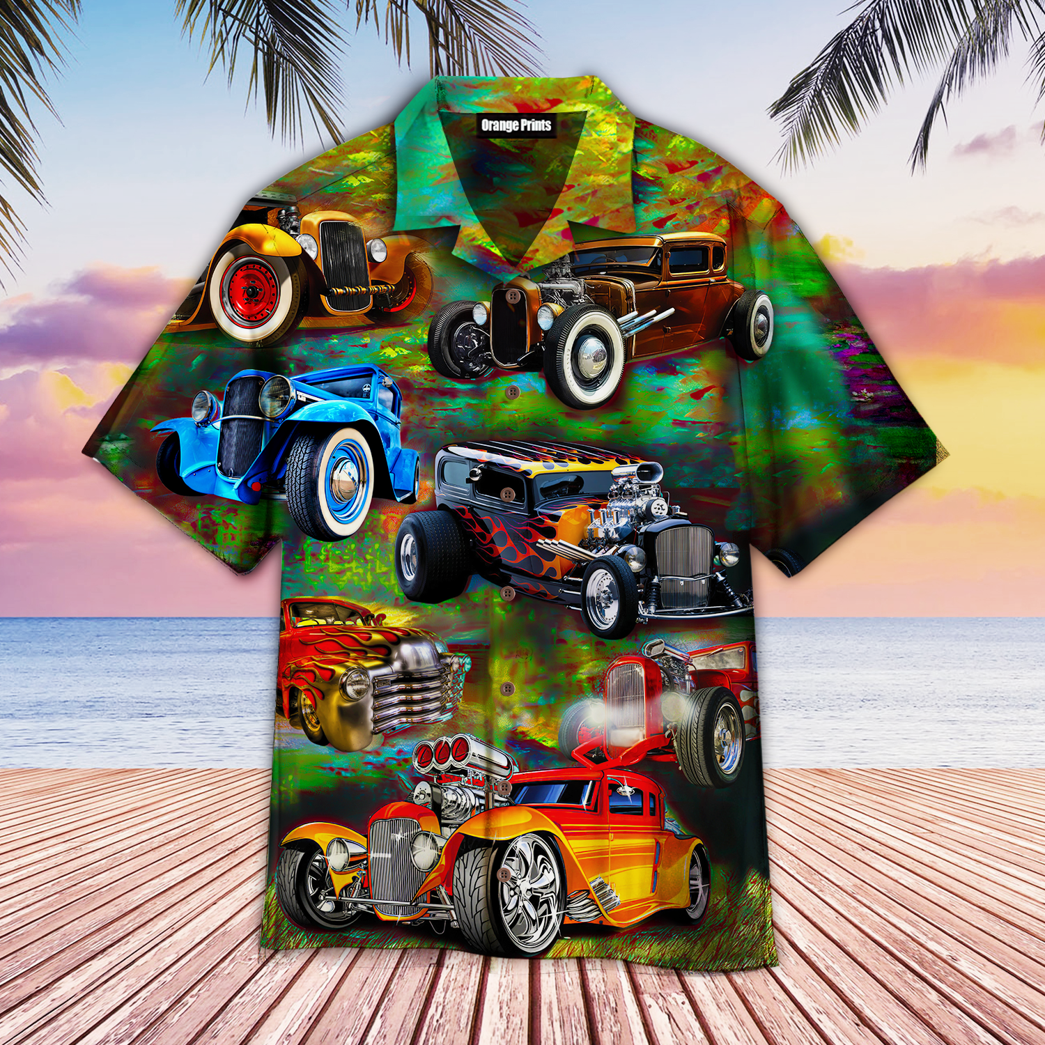 Hot Rod Hawaiian Shirt