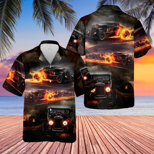 Hot Rode Hawaiian Shirt