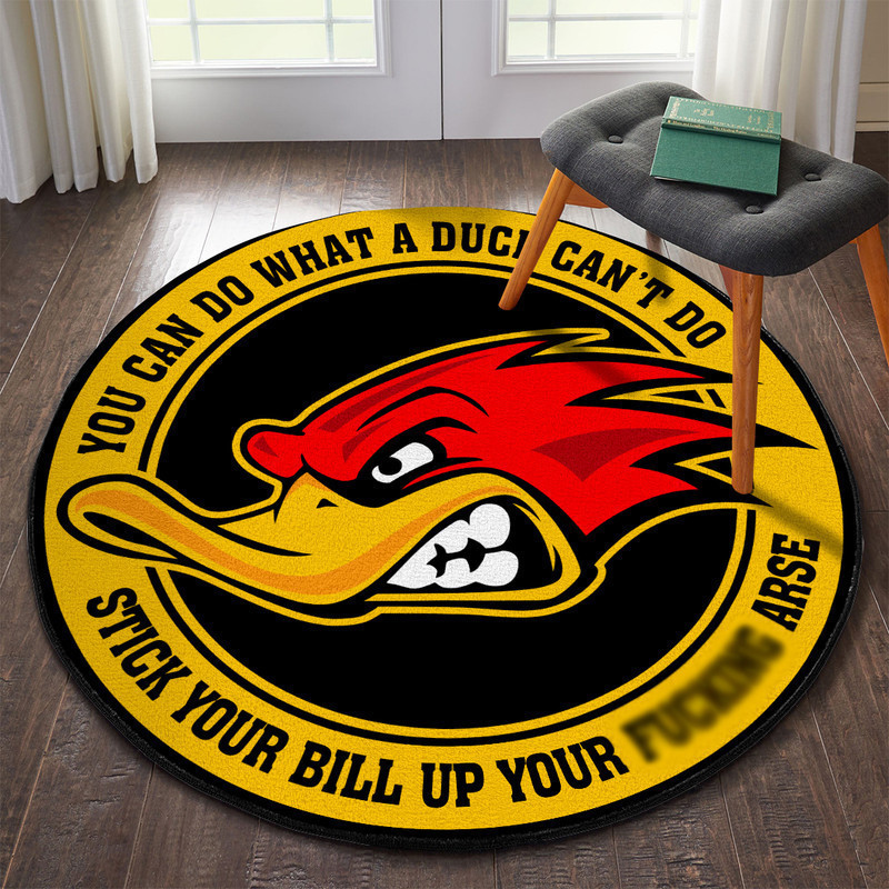 Hotrod Round Rug Carpet Bedroom Livingroom Home Decor