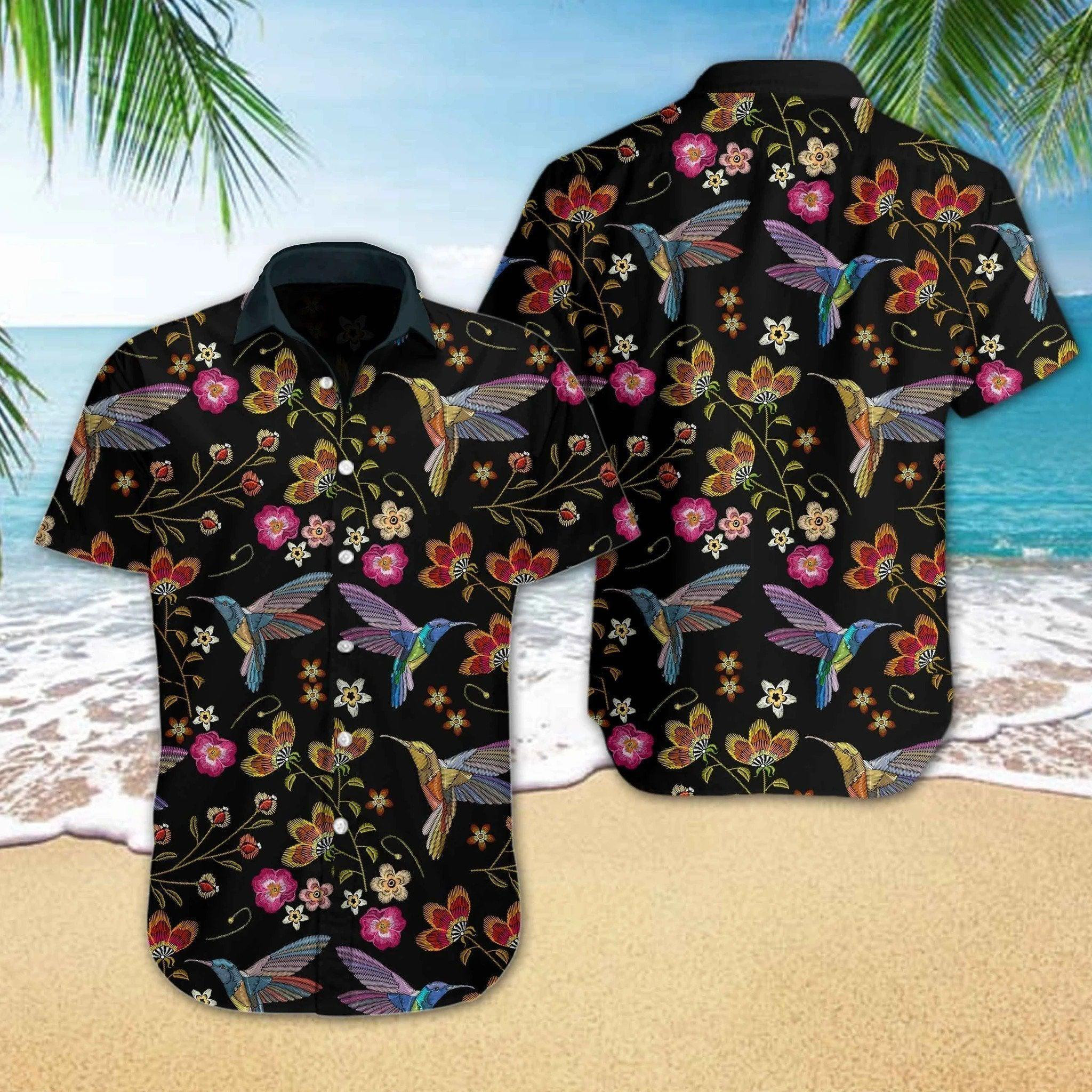 Hummingbird Hawaiian Shirt