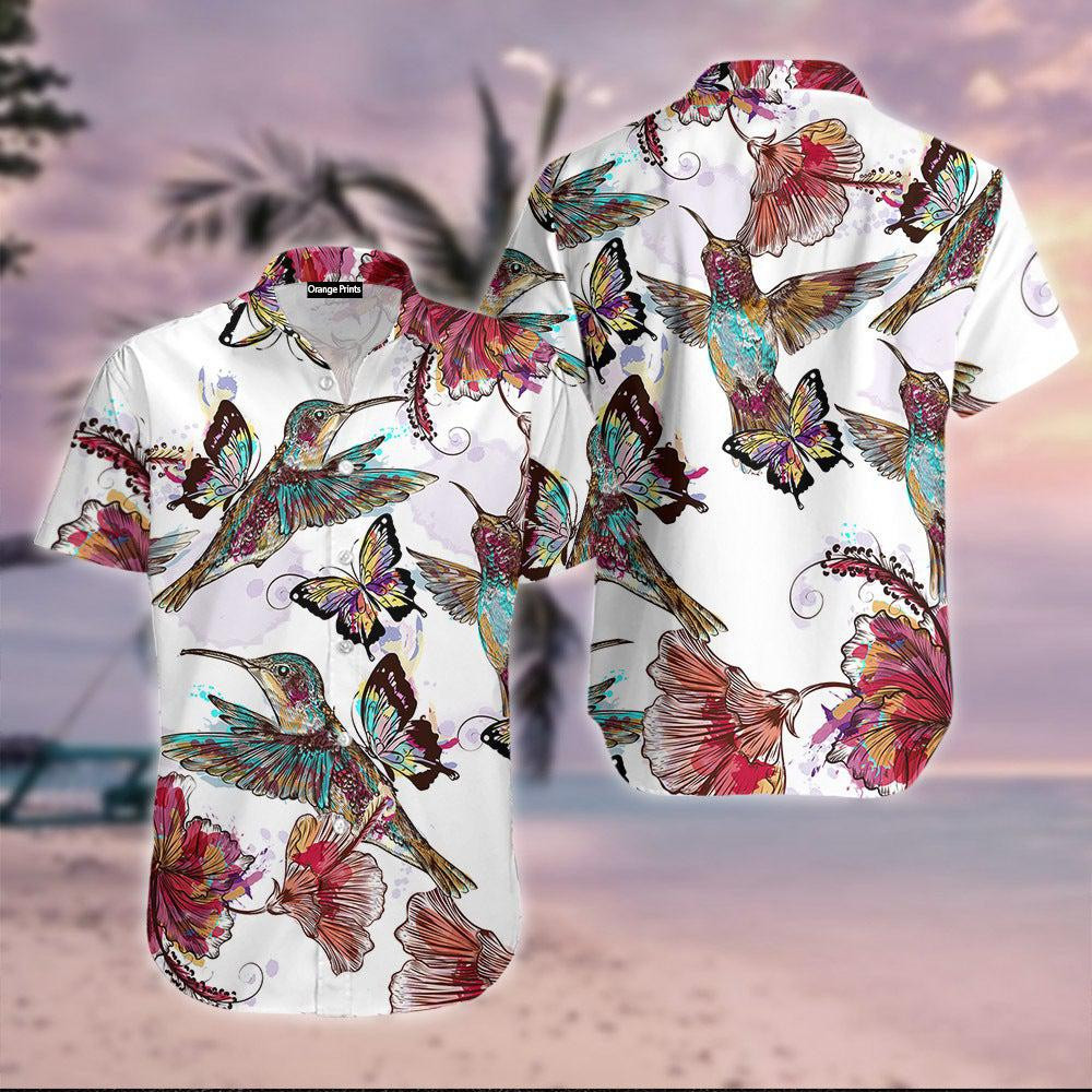 Hummingbird Hawaiian Shirt