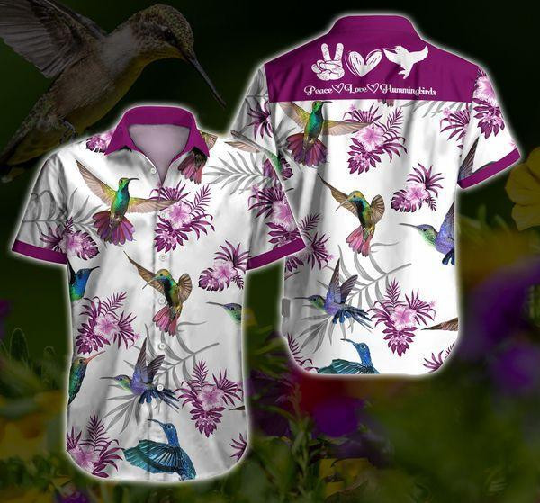 Hummingbird Hawaiian Shirt