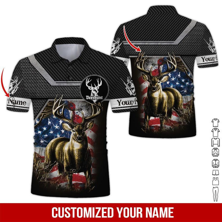 Hunter Holic Personalized Hawaiian Shirt