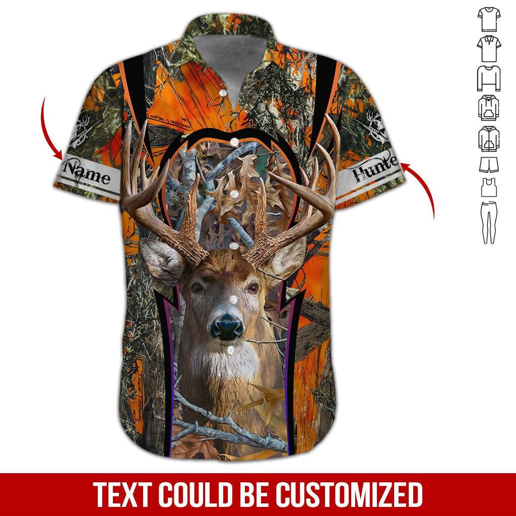 Hunter Holic Personalized Hawaiian Shirt