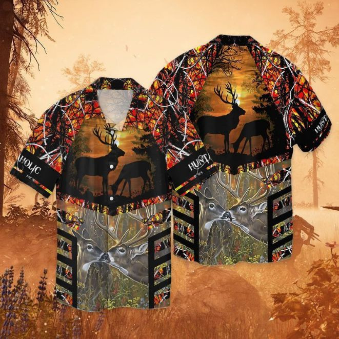 Hunting Deer 2 Hawaiian Shirt