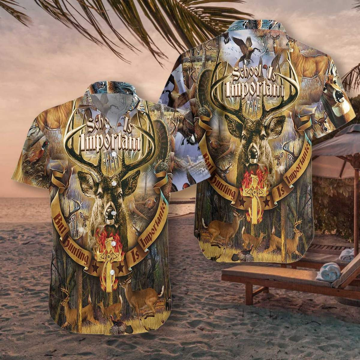 Hunting Hawaiian Shirt
