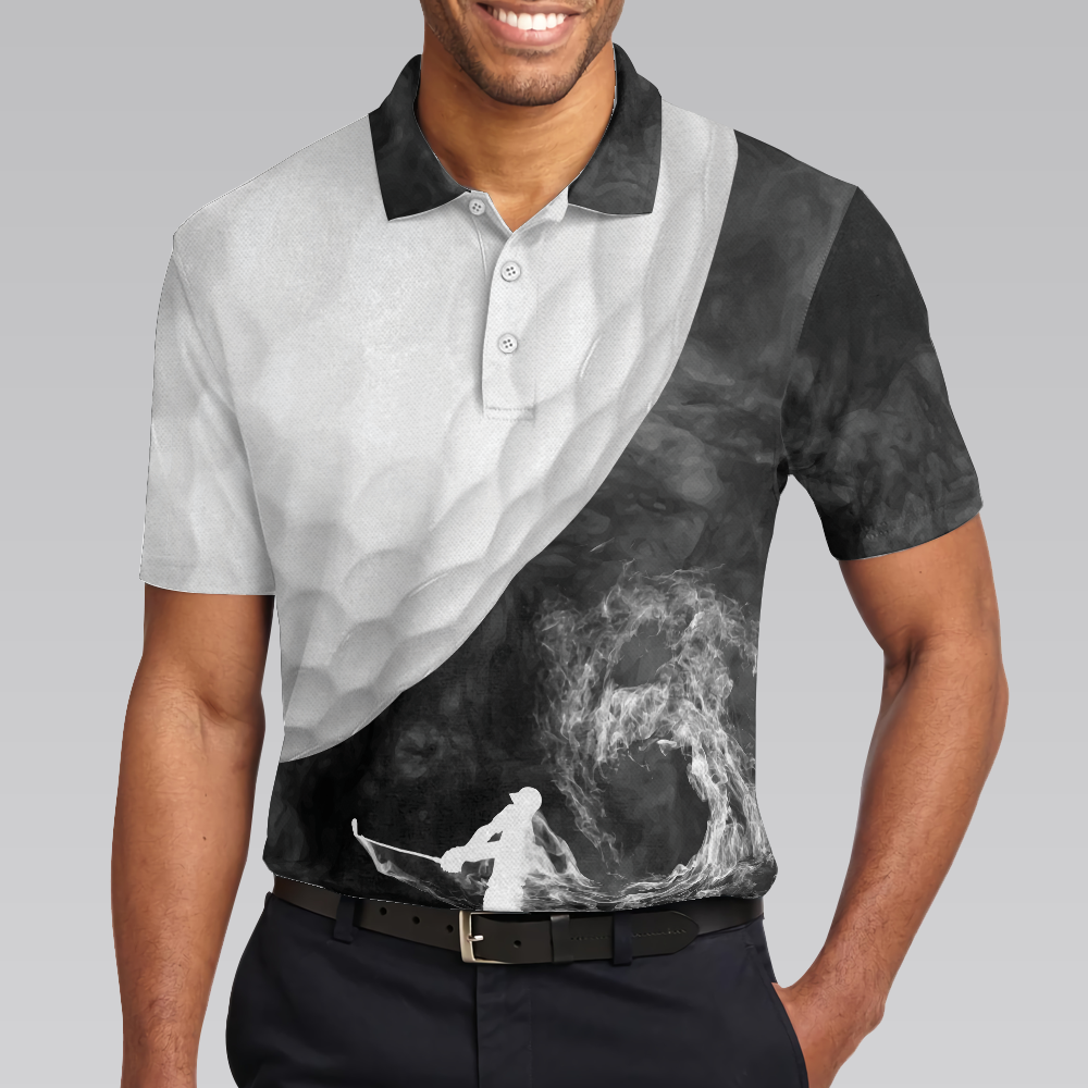 I Dont Often Play Golf Funny Golfing For Golfer Golf Polo Shirt Black And White Golf Shirt With Sayings - Image 5