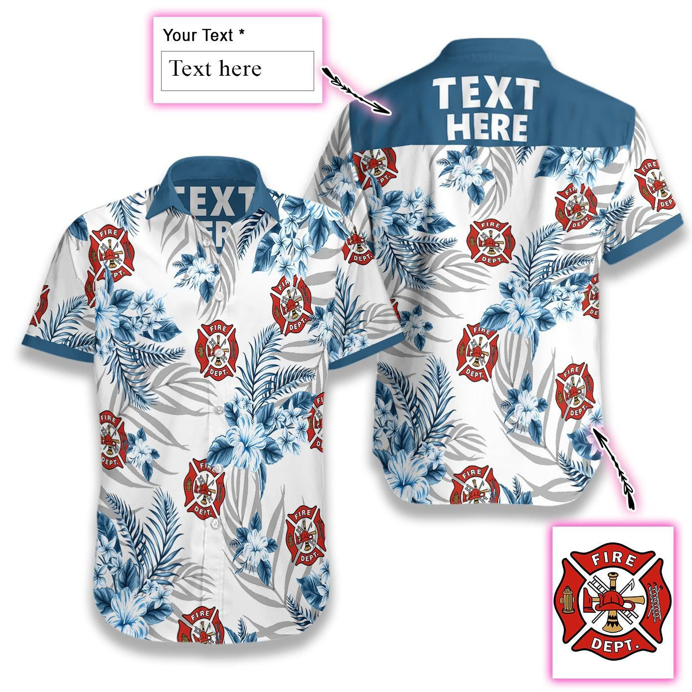 Ice Personalized Hawaiian Shirt