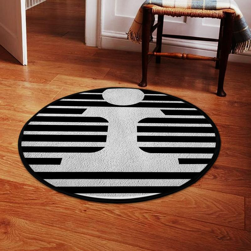Icr Round Rug Carpet Bedroom Livingroom Home Decor