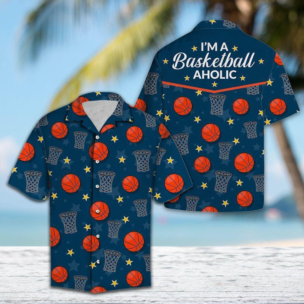 Im A Basketball Aholic Hawaiian Shirt