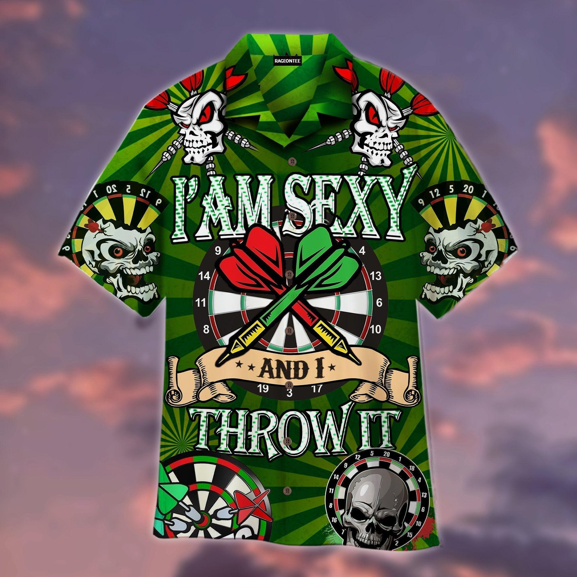 I'm Sexy And I Throw It Dart Game Hawaiian Shirt