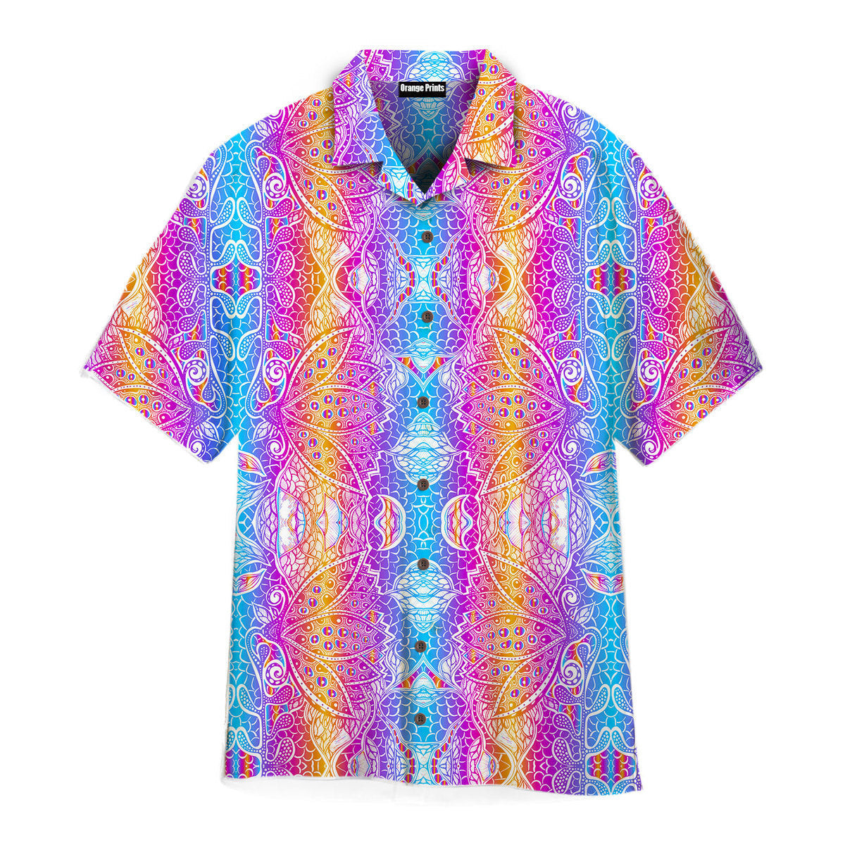 India Ethnic Maori Pattern Hawaiian Shirt