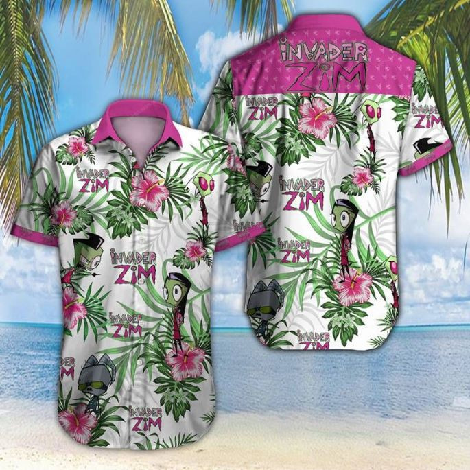 Invader Zim Hawaiian Shirt