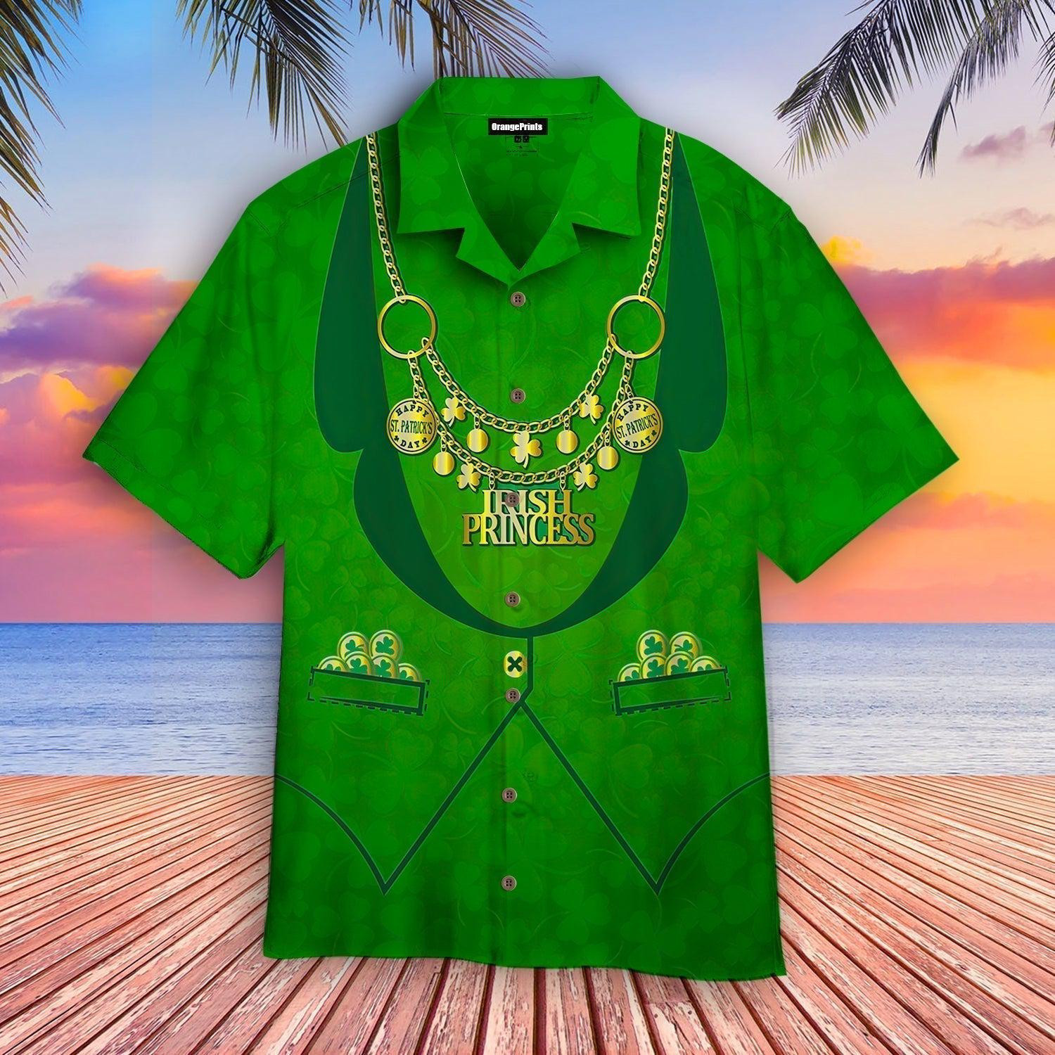 Irish Princess St.Patrick's day Hawaiian Shirt