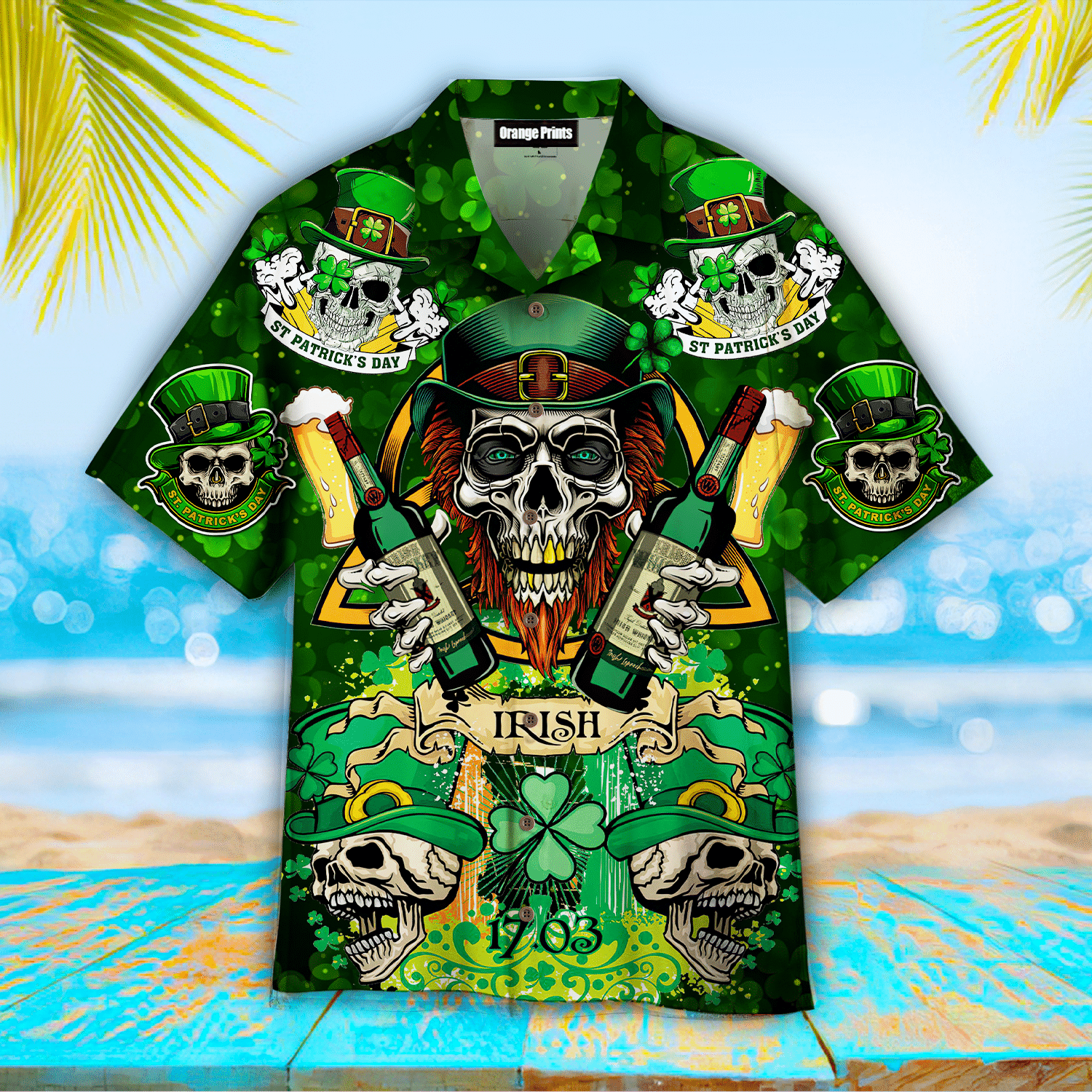 Irish Saint Patrick Day Hawaiian Shirt