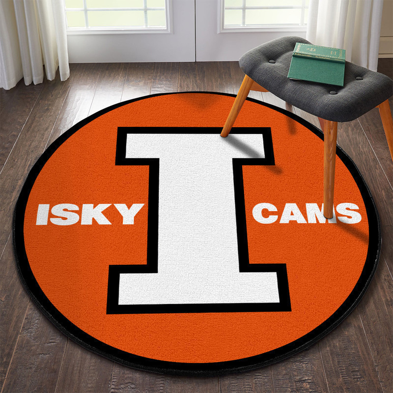 Isky Racing Cams Round Rug Carpet Bedroom Livingroom Home Decor