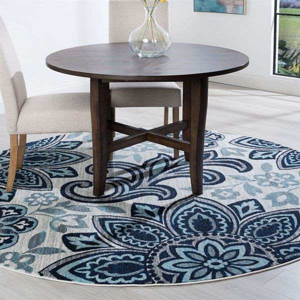 Jasmine Round Rug Carpet Bedroom Livingroom Home Decor