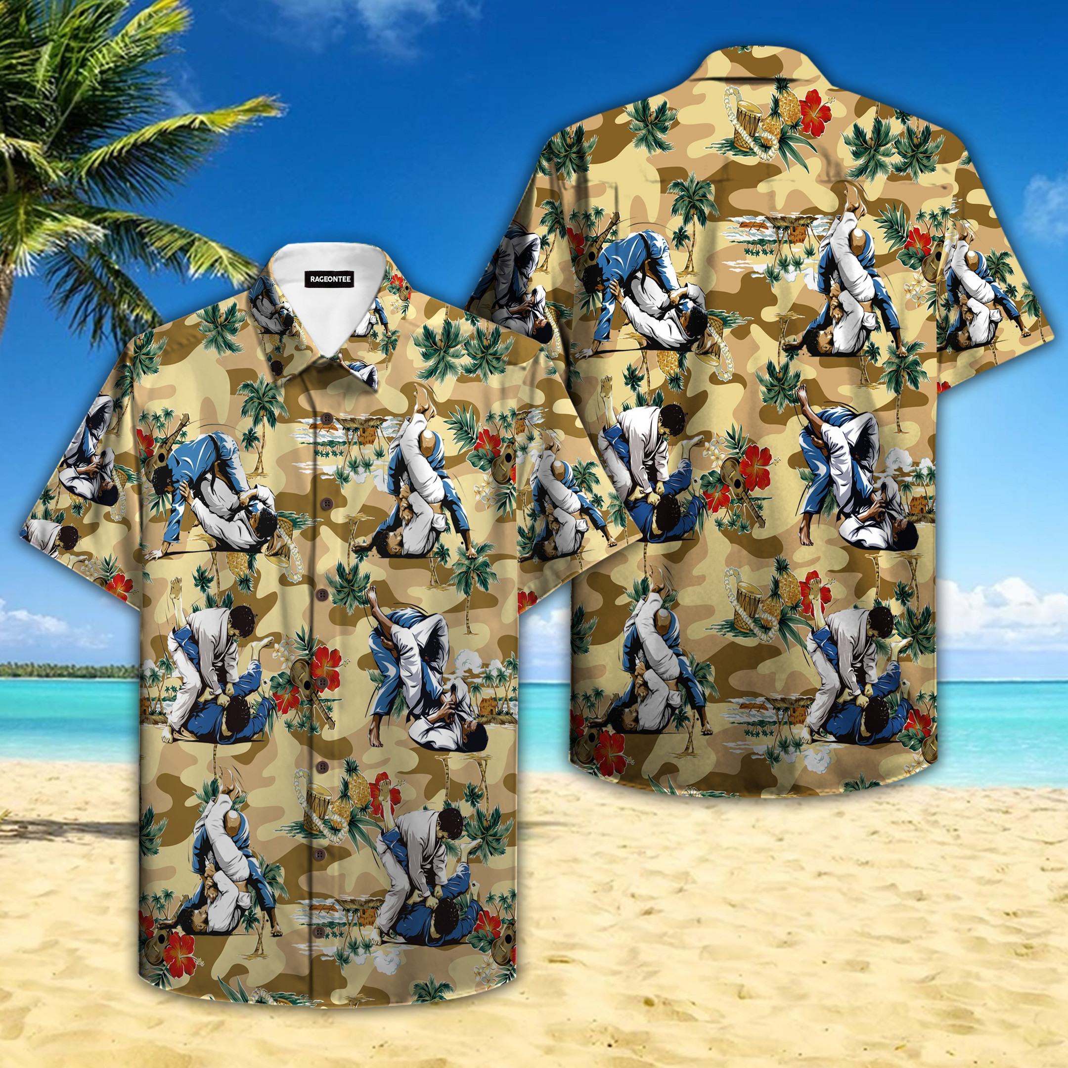 Jiu Jitsu Hawaiian Shirt