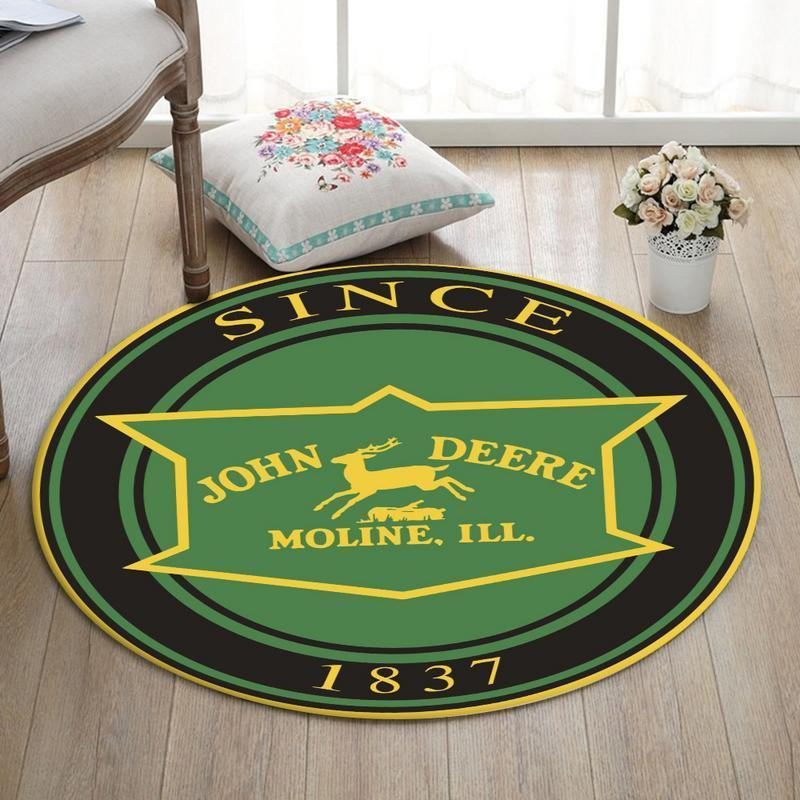 Johndeere Round Rug Carpet Bedroom Livingroom Home Decor