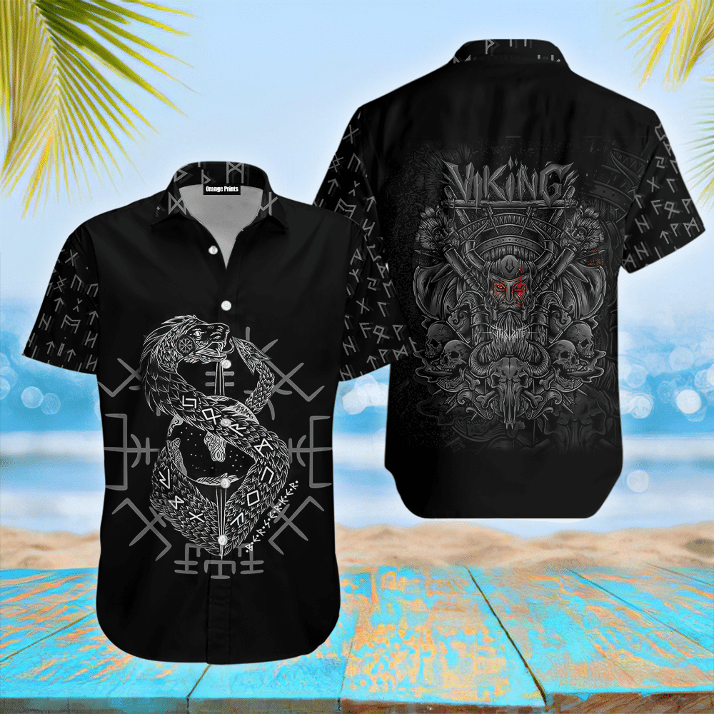 Jormungand Son Of Loki And Angrboda Viking Hawaiian Shirt