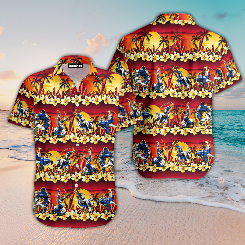 Judo Hawaiian Shirt