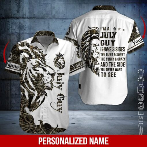 July Guy Personalized Hawaiian Shirt