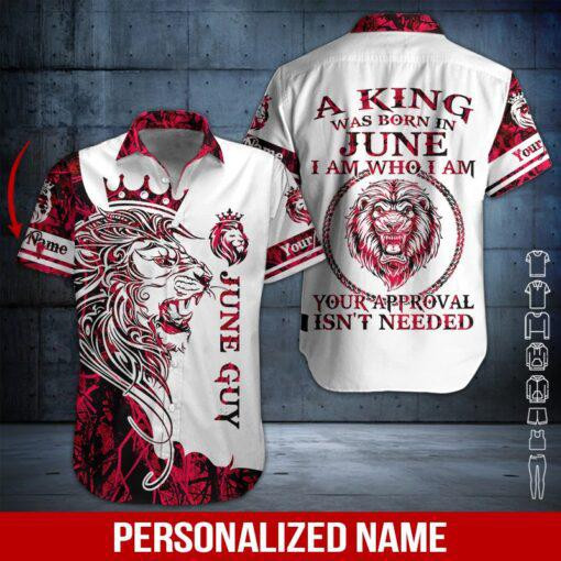 June Guy Personalized Hawaiian Shirt