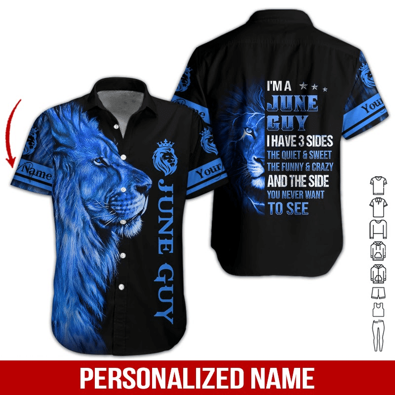 June Guy Personalized Hawaiian Shirt