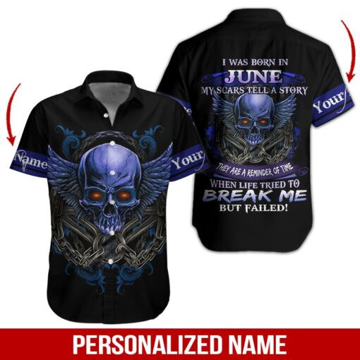 June Guy Personalized Hawaiian Shirt