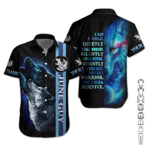 June Guy Personalized Hawaiian Shirt