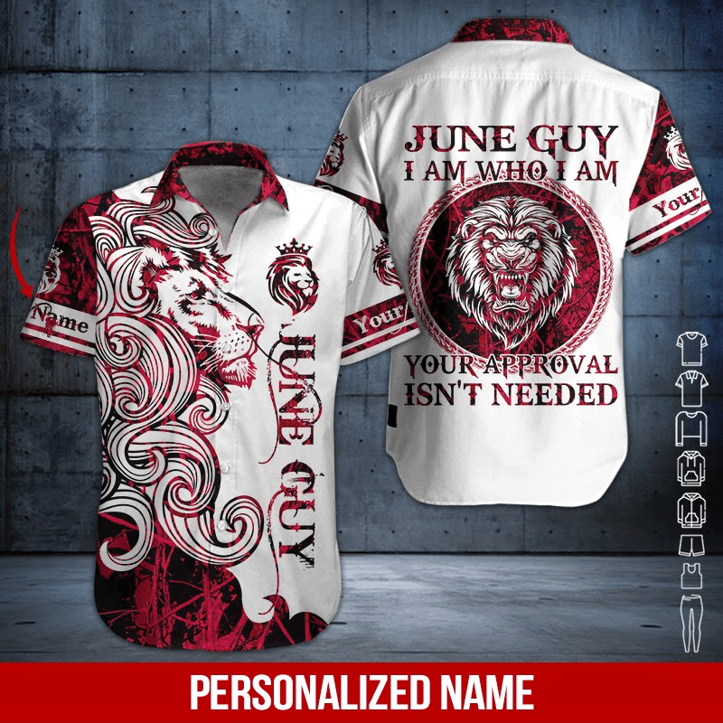 June Guy Personalized Hawaiian Shirt