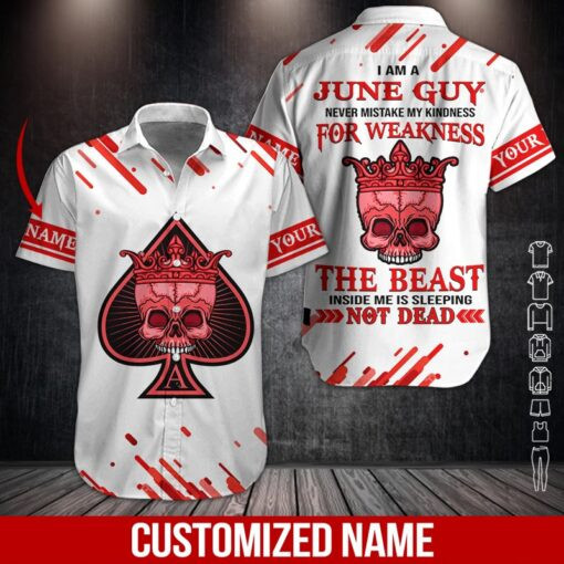 June Guy Personalized Hawaiian Shirt