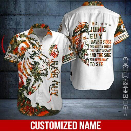 June Guy Personalized Hawaiian Shirt