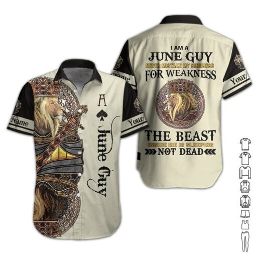 June Guy Personalized Hawaiian Shirt