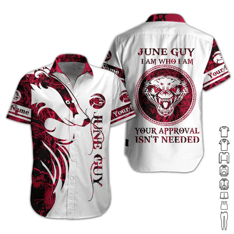 June Guy Personalized Hawaiian Shirt