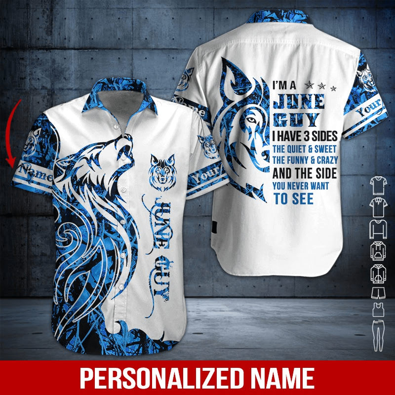 June Guy Personalized Hawaiian Shirt